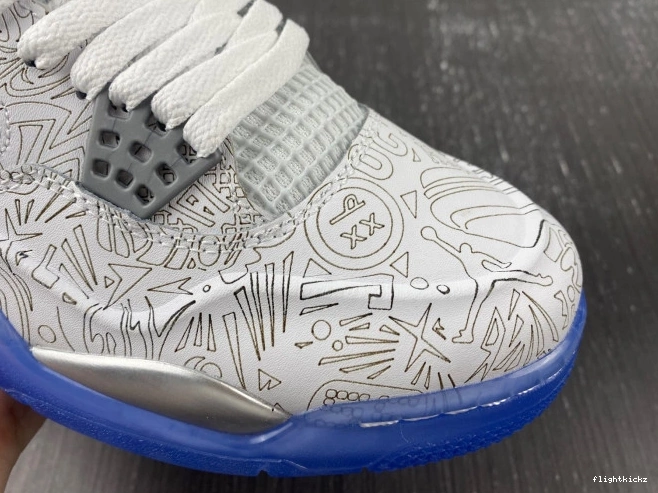 Retro 4 Laser 30th Jordan Anniversary 705333-105 0719
